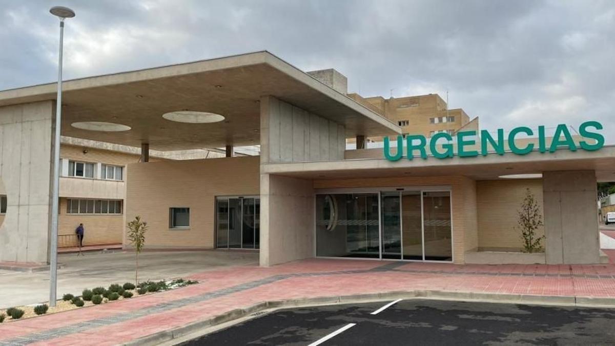 Imagen de archivo de la entrada de las nuevas Urgencias del Hospital San Jorge de Huesca.