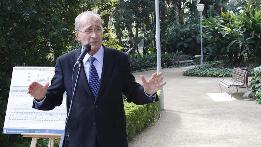 De la Torre, esta mañana durante una rueda de prensa.