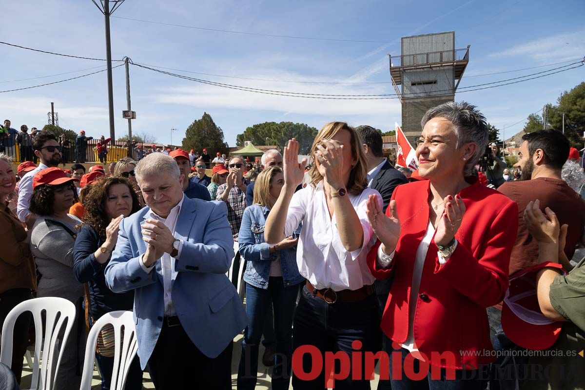 Presentación de José Vélez como candidato del PSOE a la presidencia de la Comunidad