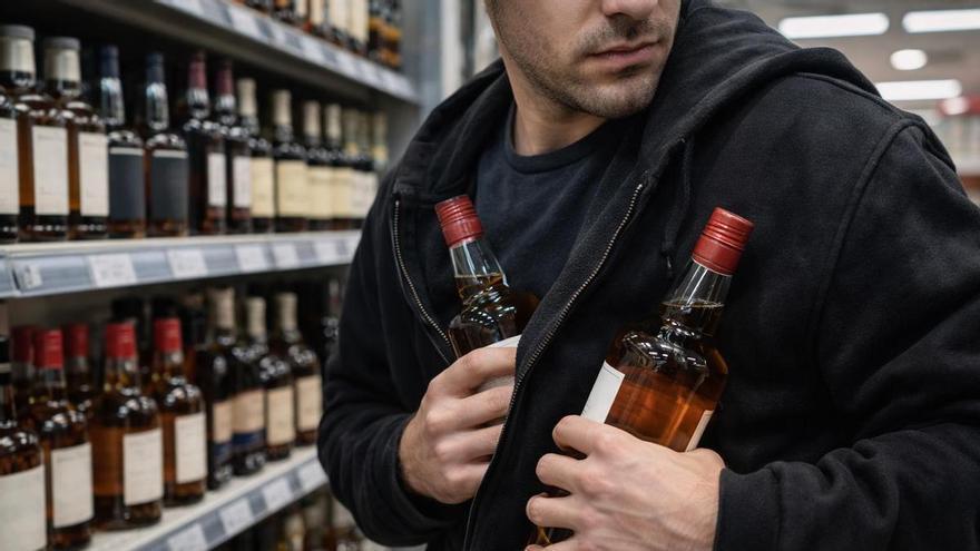 Los robos más “locos” de empleados de tiendas que acabaron en despido: 22 botellas de whisky, una brocha de maquillaje o una lata de paté de atún