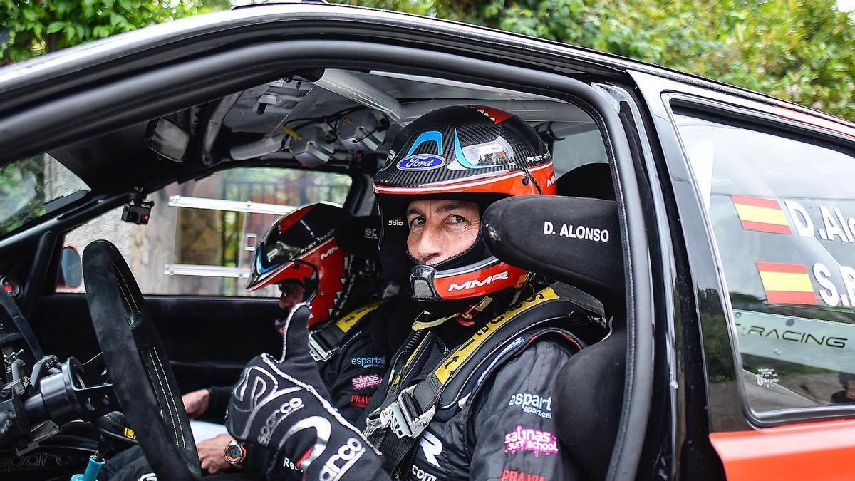 Daniel Alonso, dispuesto a tomar la salida en un rally.