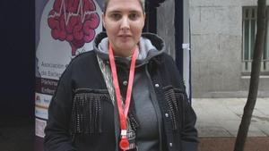 Cristina García, paciente con esclerosis múltiple.