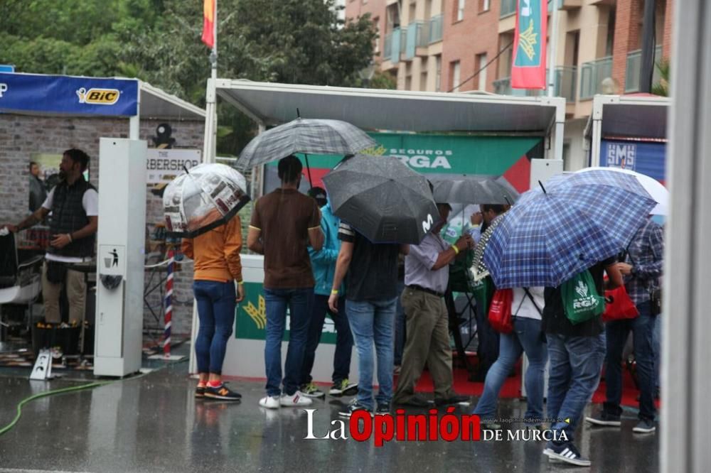 Salida de la Vuelta Ciclista a España desde Lorca