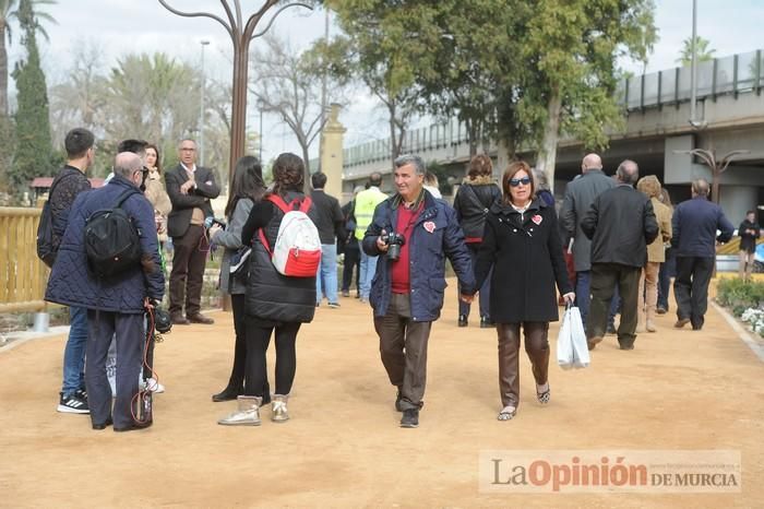 Alameda del Malecón: el entorno urbano del Segura estrena nuevo espacio verde