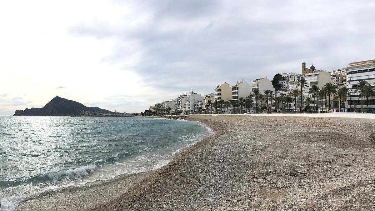 La playa del Bol de Altea.