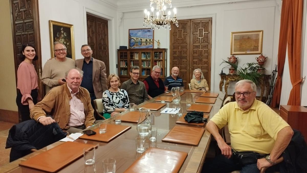 Touroperadores de Baviera (Alemania) junto al concejal de Turismo, Christoph Strieder.