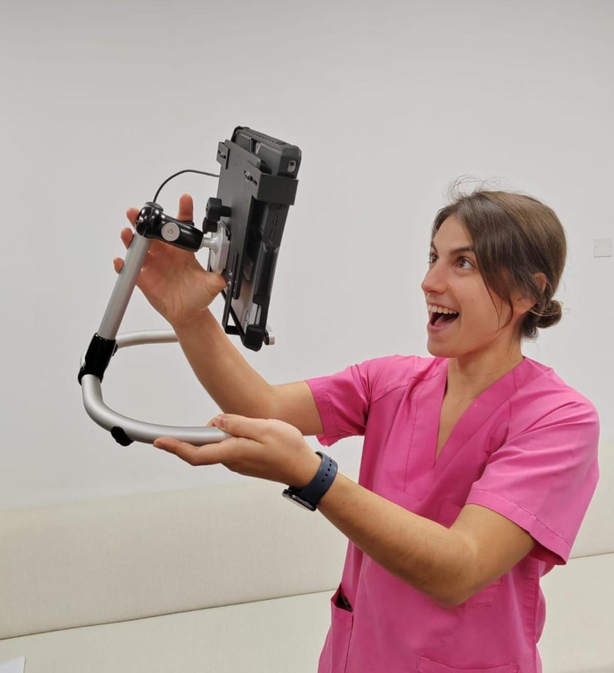 La logopeda vilagarciana, Marcela Porto. | FDV