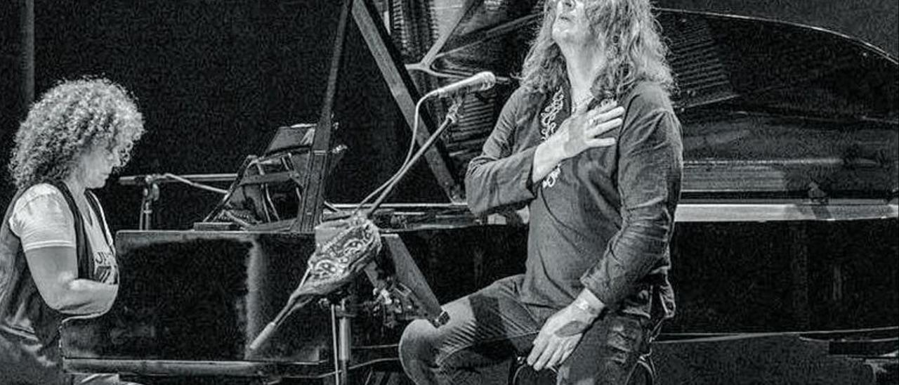 Margarita Galván y Carlos Catana, en concierto.