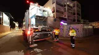 El Ayuntamiento de Ibiza expedienta a su concesionaria de limpieza por recoger basura en una zona de Sant Josep en huelga