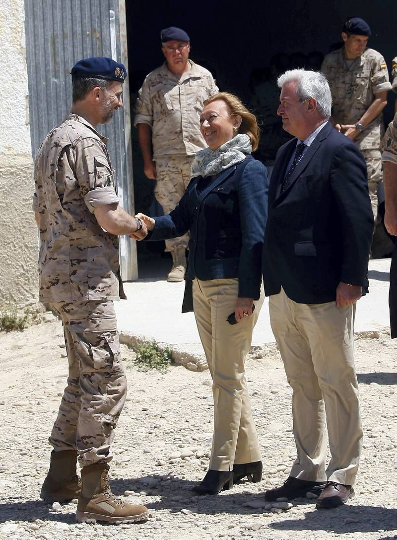 Felipe VI en Centro Nacional de Adiestramiento San Gregorio