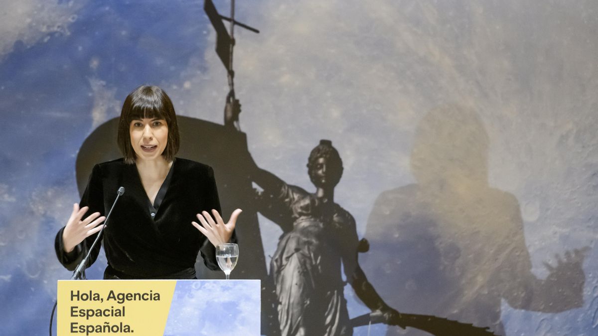 Diana Morant, este miércoles, en el Centro de Recursos Empresariales Avanzados, donde se ubicará la sede de la agencia.