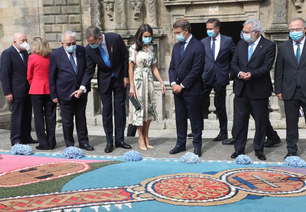 Don Felipe y Doña Letizia se unen a los actos del Día de Galicia en la catedral compostelana.