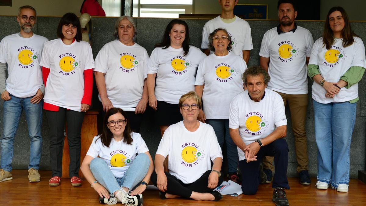 ELA acto de presentación en Cangas.