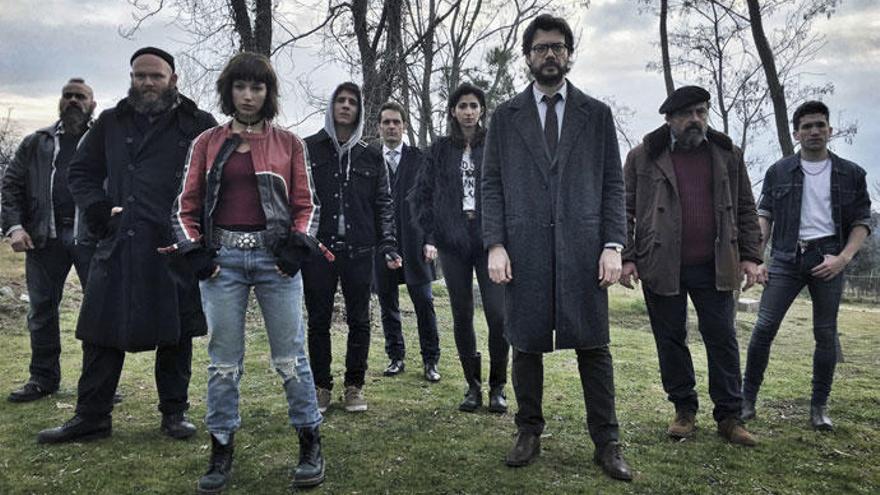 Los protagonistas de &#039;La casa de papel&#039;