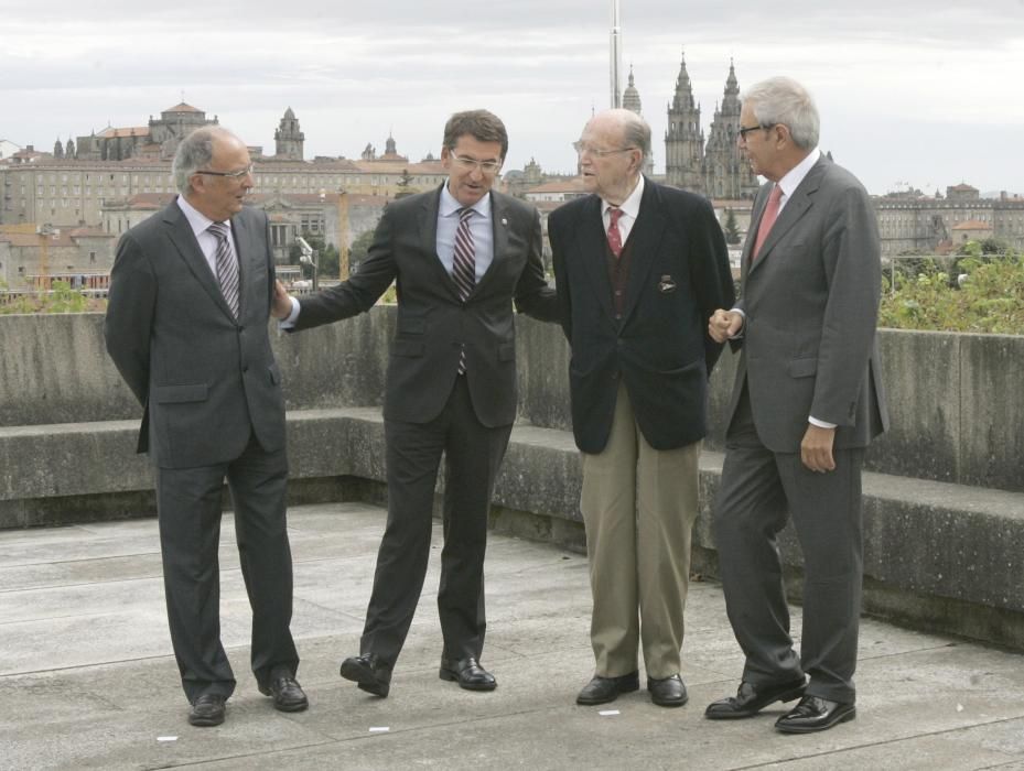 Fernández Albor se convirtió en centenario el pasado mes de septiembre. Fue presidente gallego entre 1982 y 1987, cuando fue desalojado por una moción de censura, y posteriormente fue eurodiputado.