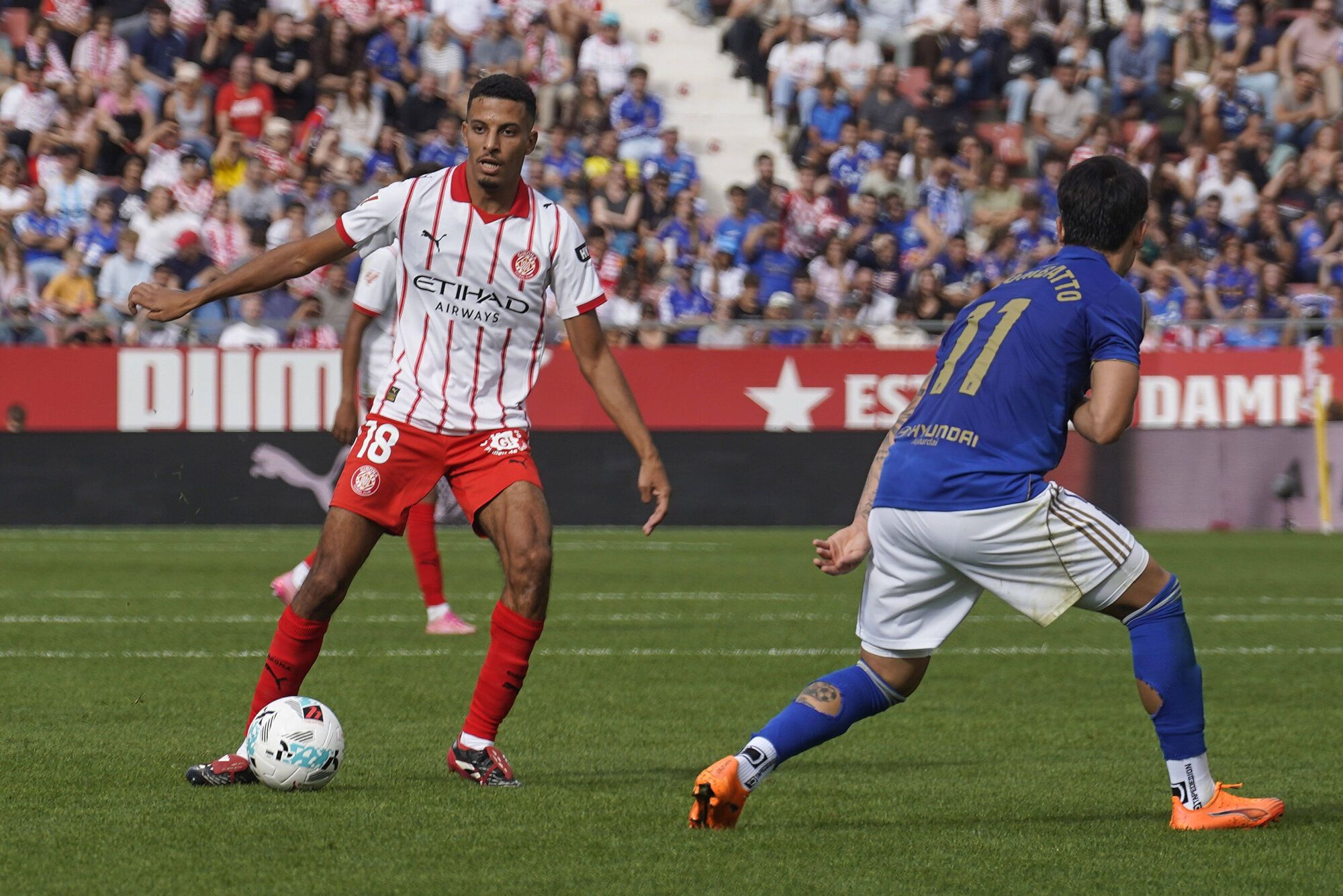 Les imatges del Girona - Reial Oviedo