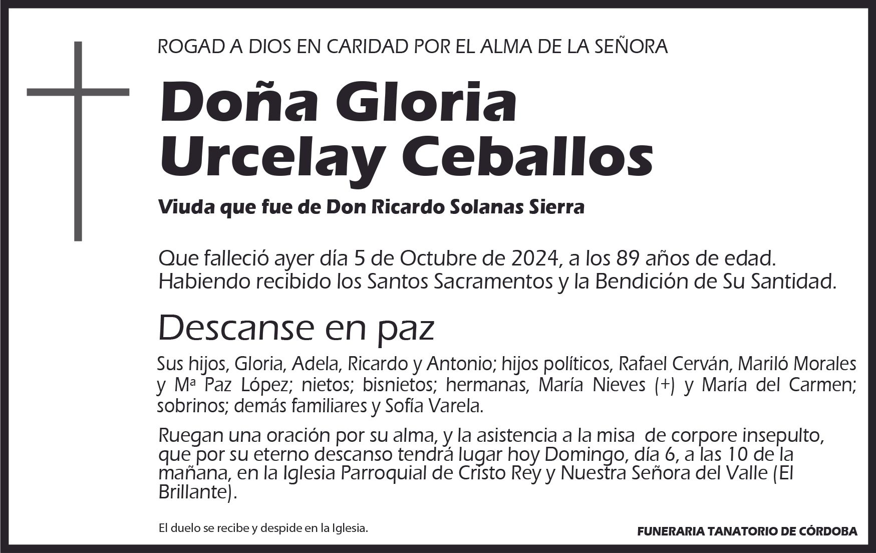 Gloria Urcelay Ceballos