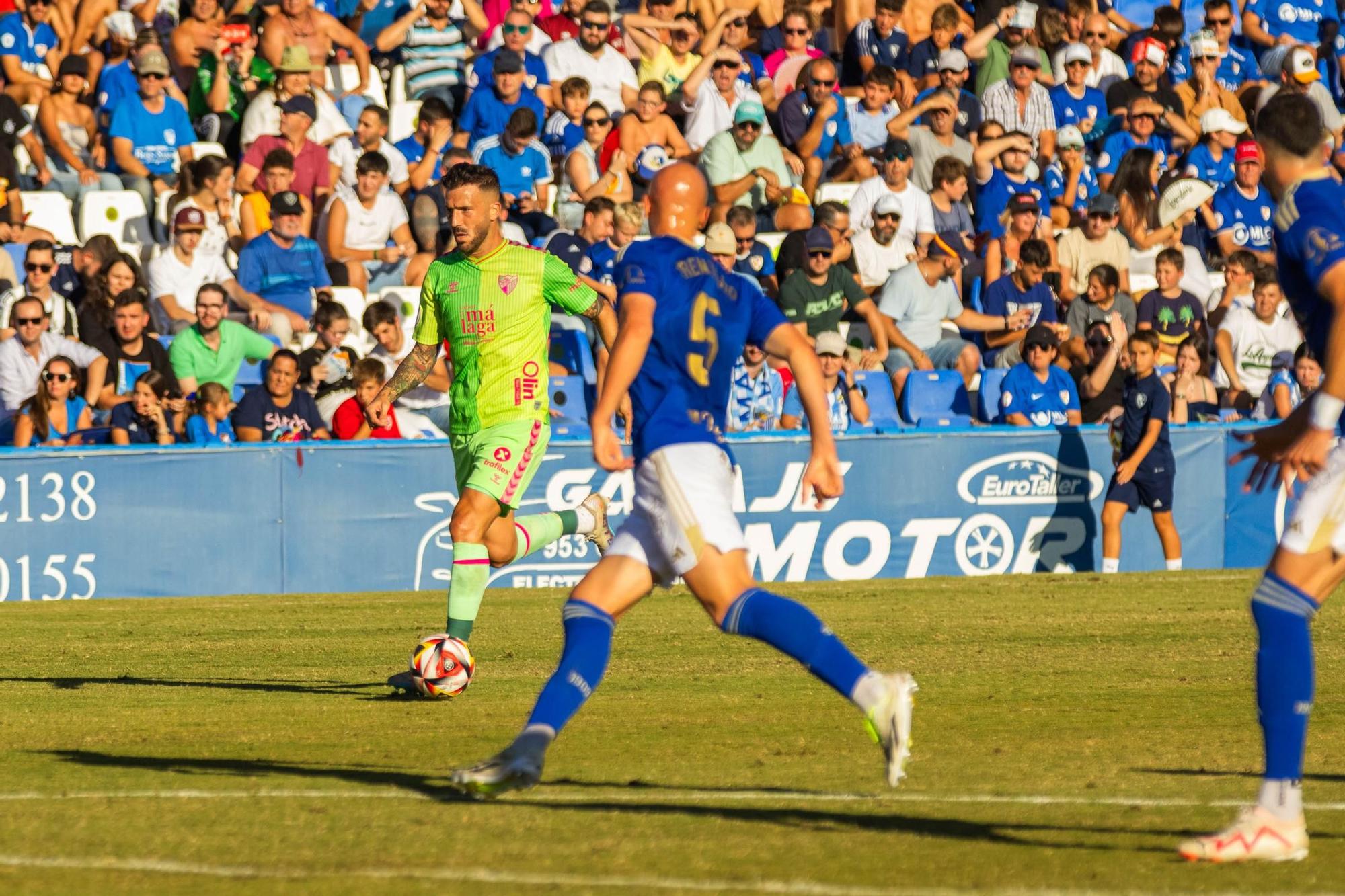 El Deportivo Linares - Málaga CF, en imágenes