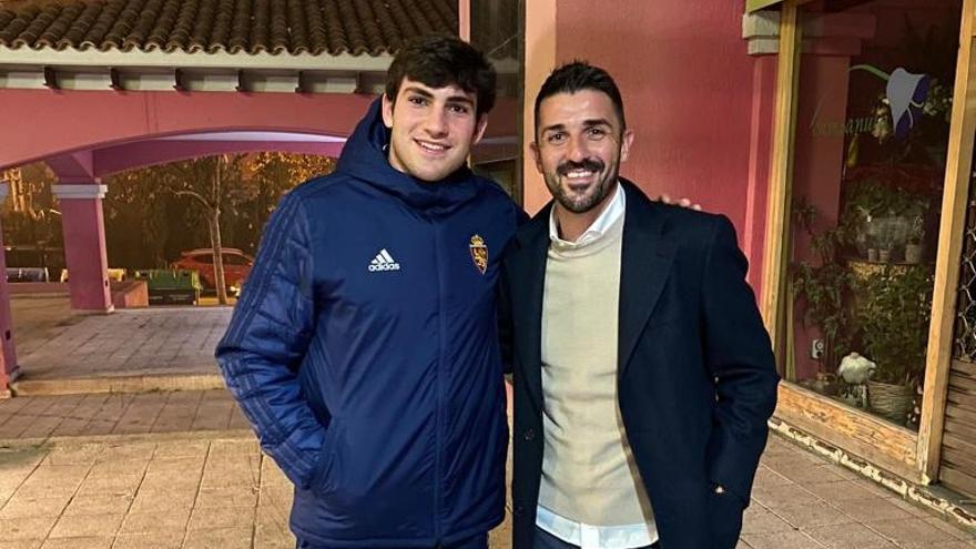 David Villa: &quot;Es el momento de disfrutar de Azón&quot;