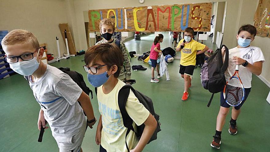 El deporte, un juego de niños en La Ería