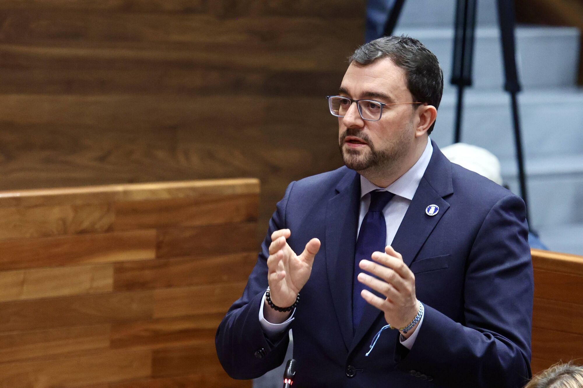 Así fue la sesión de control al Gobierno en la Junta del Principado