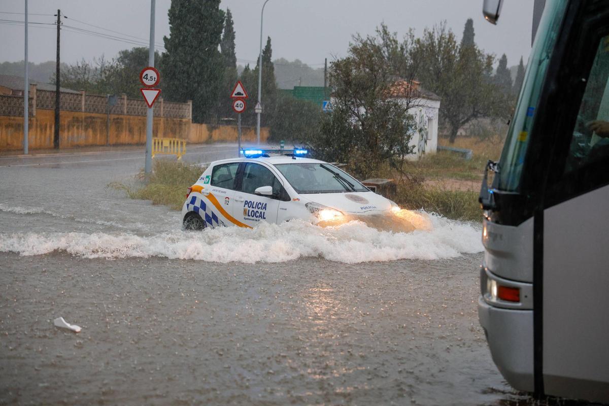 Las imágenes que deja la DANA a su paso por Mallorca