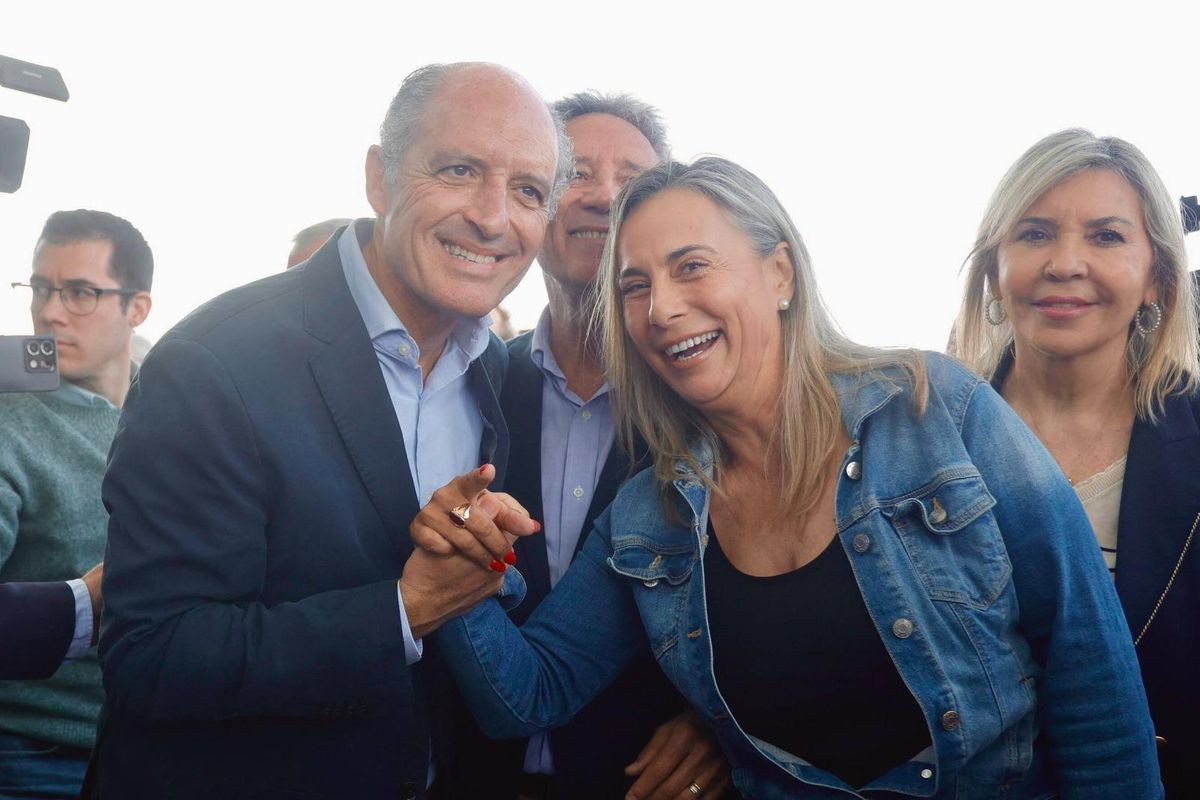 Francisco Camps y Sonia Castedo, durante un acto reciente