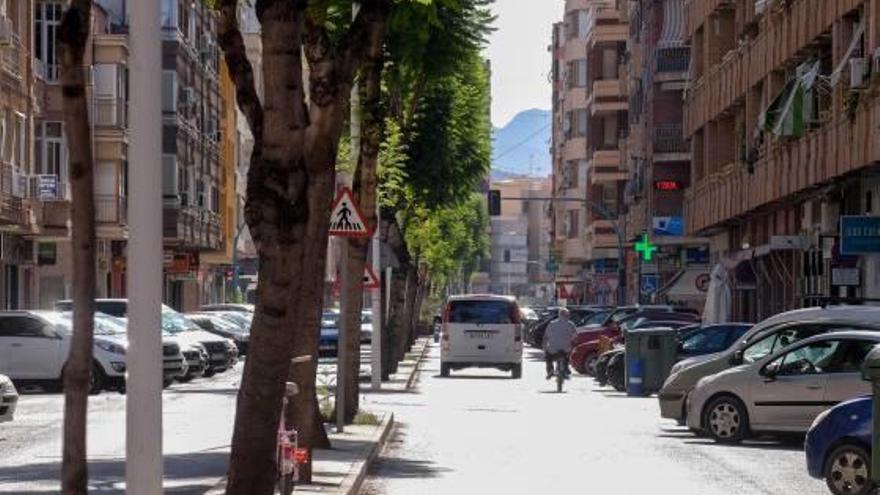 La avenida de la Constitución es una de las zonas beneficiadas por la congelación del IBI.