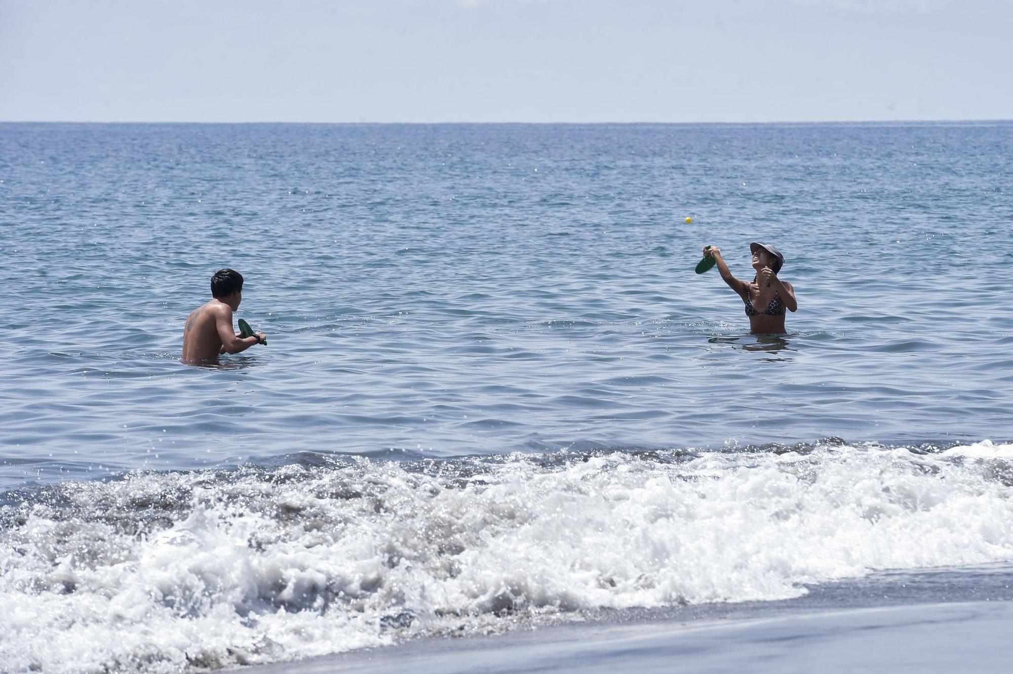 Playa del Águila, en el municipio de San Bartolomé de Tirajana (06/09/2021)