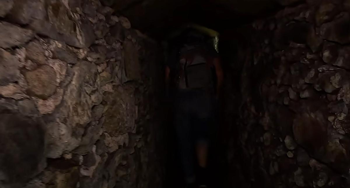 Frame del último vídeo de Ratatour en un pasadizo desconocido de La Laguna