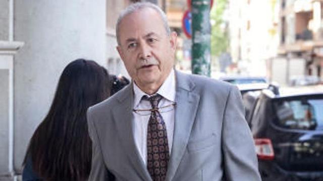 José Castro, en las puertas del juzgado de Palma
