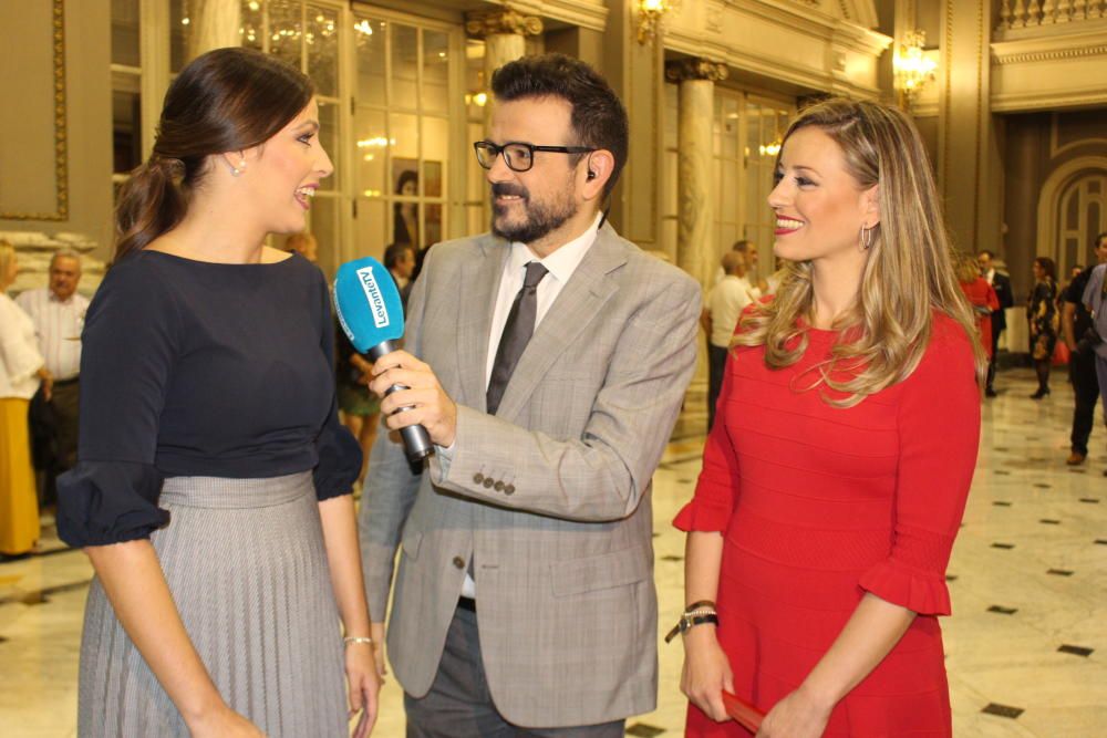 LevanteTV, en primera línea. Jaime Bronchud, con María Urios y Gueguel Massmanian