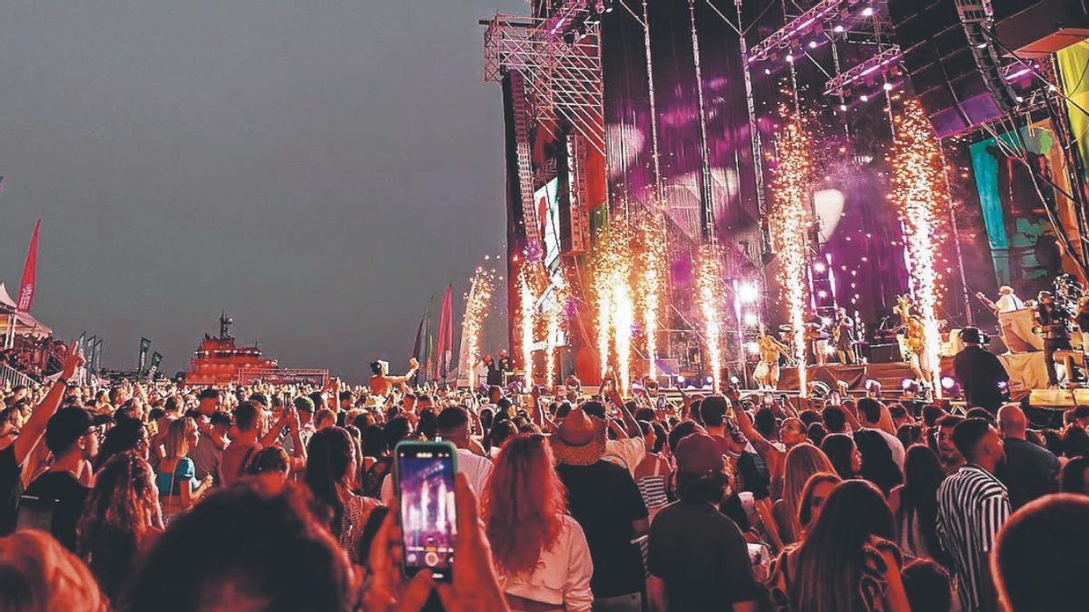 Epicentro del ritmo. Todo listo en el puerto de Santa Cruz de Tenerife para el Cook Music Fest 2026.