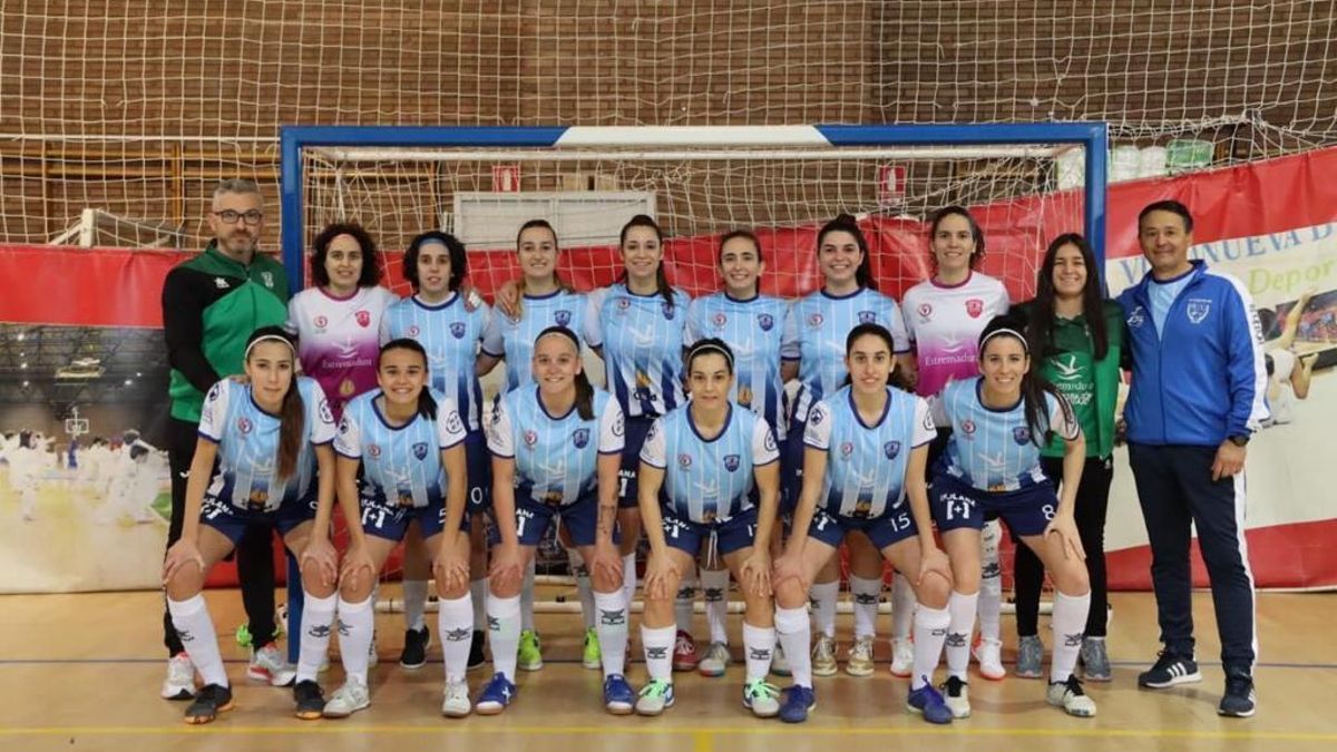 El equipo, antes del partido del pasado fin de semana ante el líder, Alcantarilla, al que ganaron por 1-0.