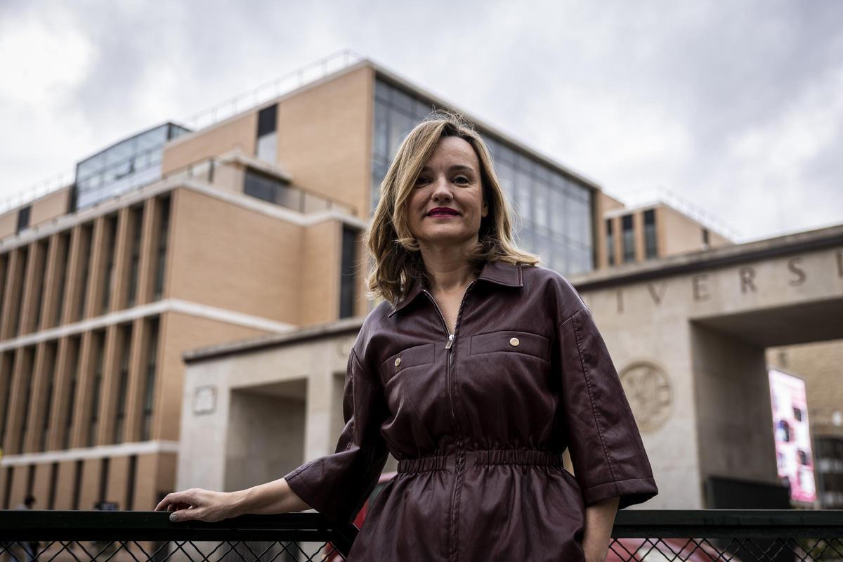 Pilar Alegría, candidata del PSOE.