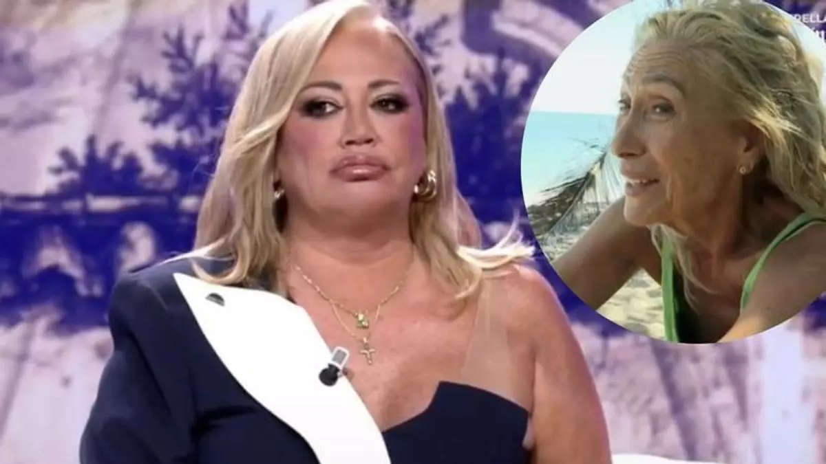 Belén Esteban acusa a Telecinco de provocar a Rosa Benito y Víctor Janeiro para hablar de ella en ‘Supervivientes': "Me tiré del helicóptero sin estar allí"