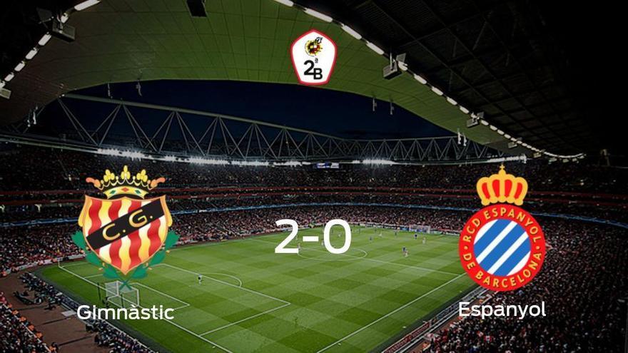 Victoria del Gimnàstic Tarragona por 2-0 ante el Espanyol B