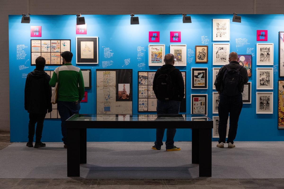 Ambiente del salón del comic de Barcelona