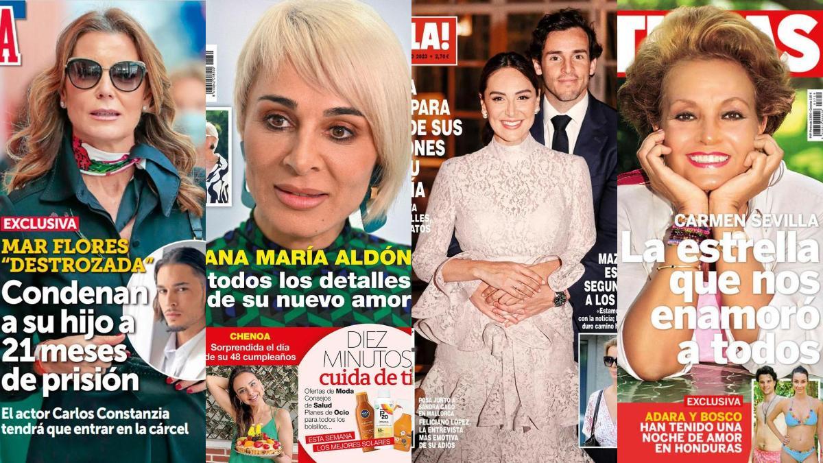 Todas las portadas de las revistas del corazón de hoy, 28 de junio