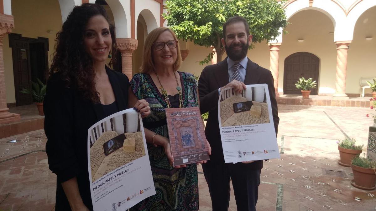 Ana Belén Corredera, Esperanza Caro de la Barrera y Antonio José Díaz Rodríguez.