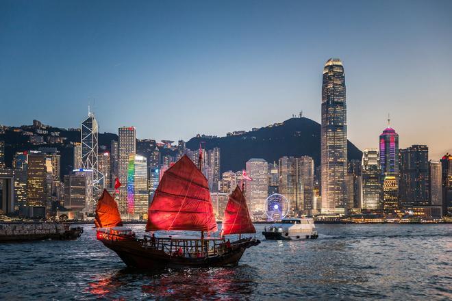 Bahía Victoria de Hong Kong