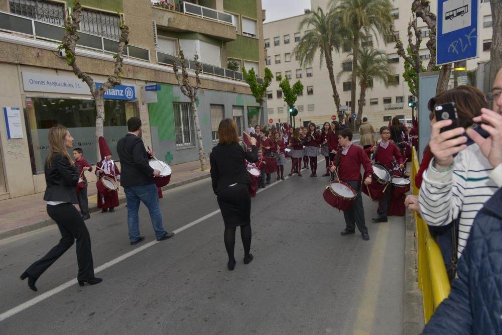 Procesión de los alumnos de Capuchinos