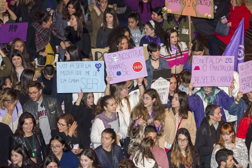 Manifestación del 8-M en Cartagena