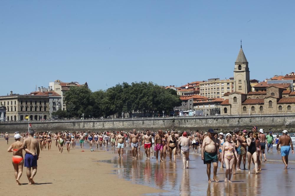 Día de playa en Asturias