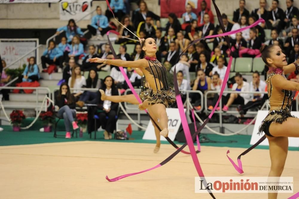 El Campeonato de España arranca en el Palacio de los Deportes con el Rítmica Pozuelo, Ruth Ritmo, Calpe, Praxis y Mabel como líderes