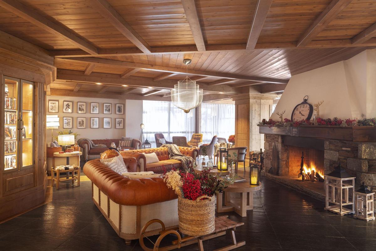 Unas zonas comunes perfectas para descansar después de una jornada de esquí