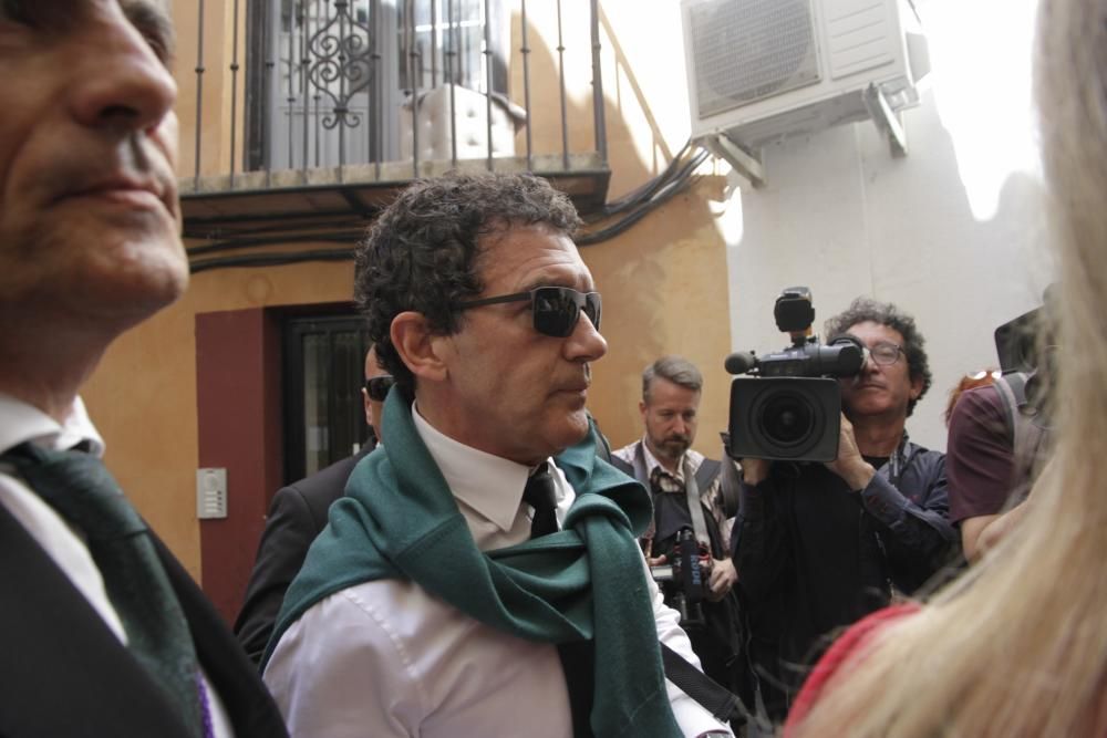 Antonio Banderas, en Lágrimas y Favores del Domingo de Ramos