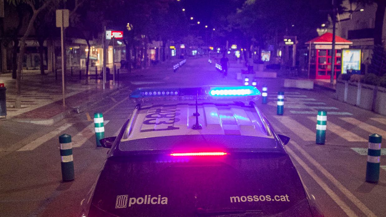 Patrulla de los Mossos.