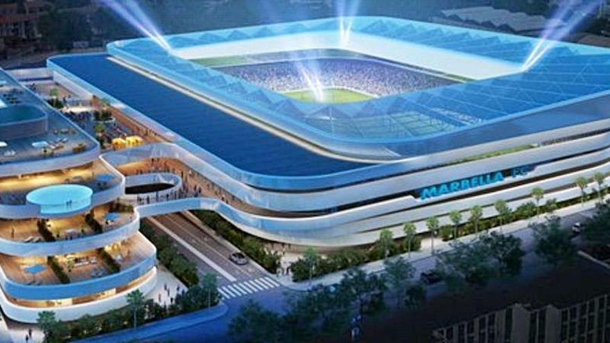 El súper estadio que construirá el Marbella FC para 18.000 personas