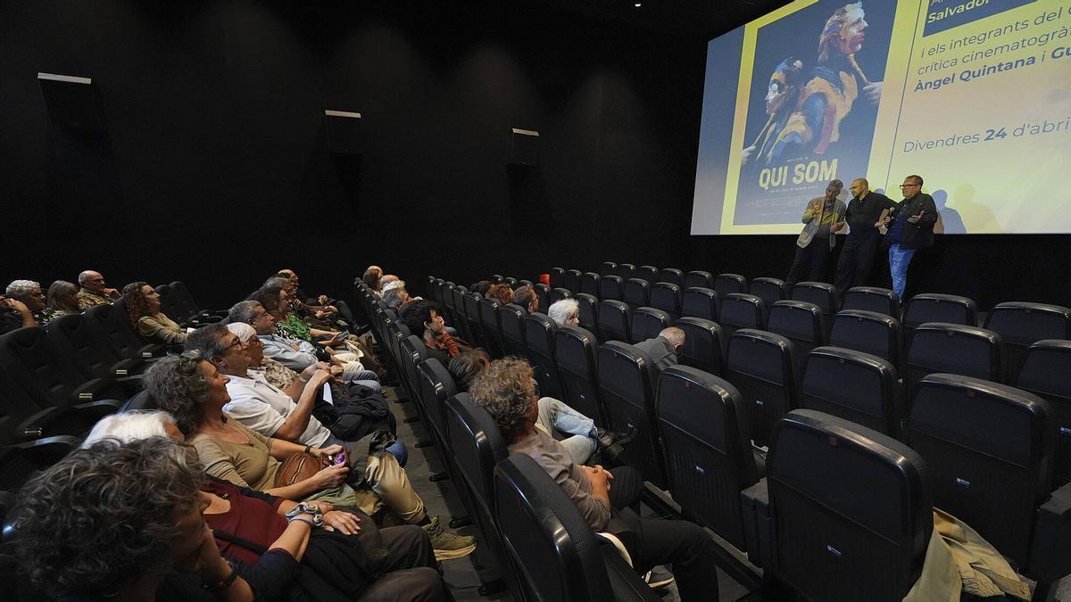 Les imatges de la presentació del documental 'Qui som' de Salvador Sunyer